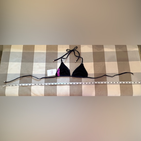 L’Agent by Agent Provocateur Monica Penelope Cruz Sevilla Bikini Top Navy Size S - Picture 10 of 13